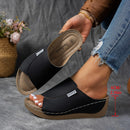 š„Last Day Promotion 50% OFF - Women's Comfortable Thick Sole Arch Support Leather Slippers