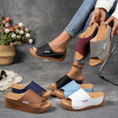 š„Last Day Promotion 50% OFF - Women's Comfortable Thick Sole Arch Support Leather Slippers
