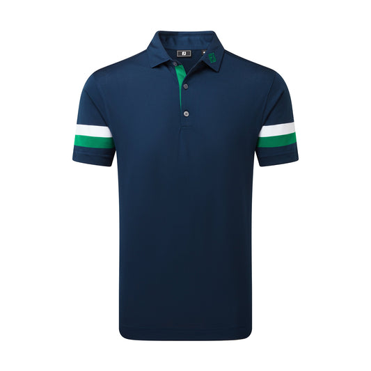 Sleeve Stripe Pique Golf Shirt