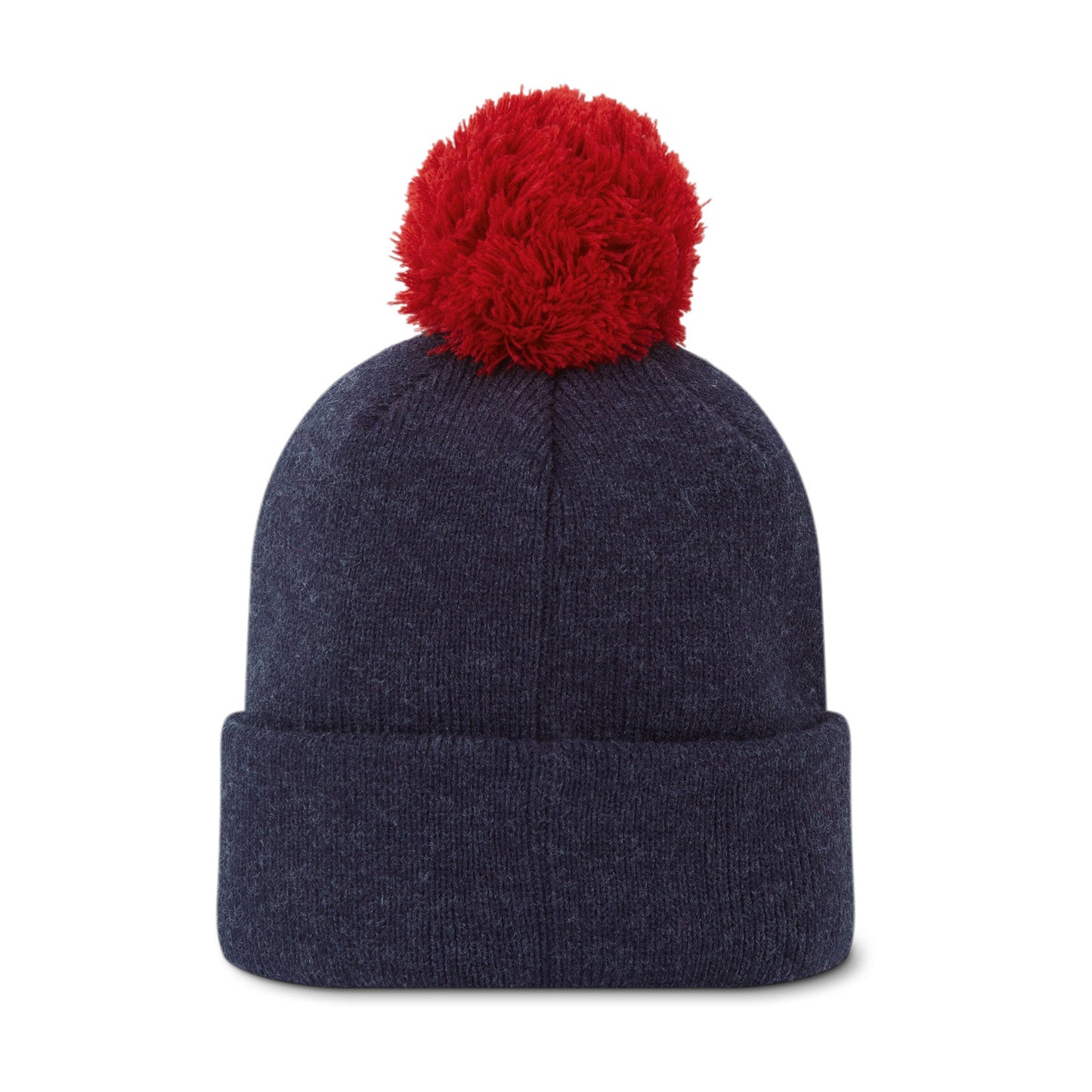 Solid Pom Pom Bobble Hat