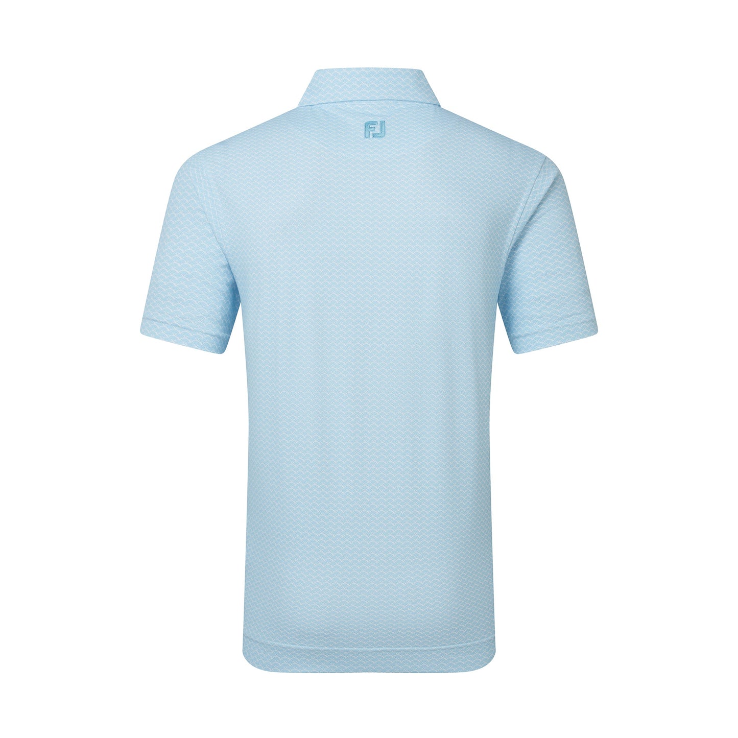 Scallop Geo Pique Golf Shirt