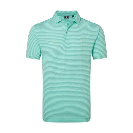 Shadow Stripe Lisle Golf Shirt
