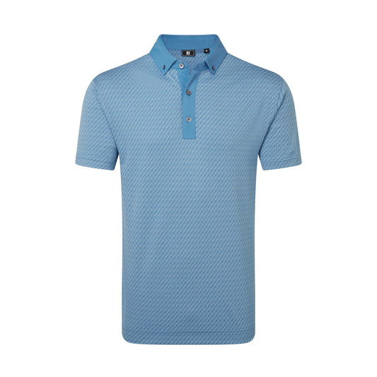 Star Geo Jacquard Golf Shirt
