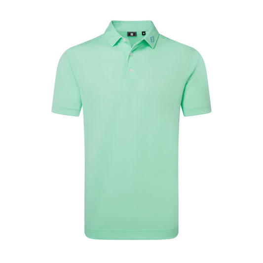 Stretch Pique Solid Golf Shirt