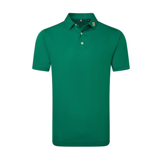 Stretch Pique Solid Golf Shirt