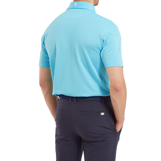 Stretch Pique Solid Golf Shirt