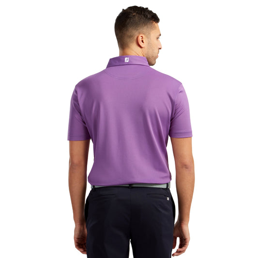 Stretch Pique Solid Golf Shirt