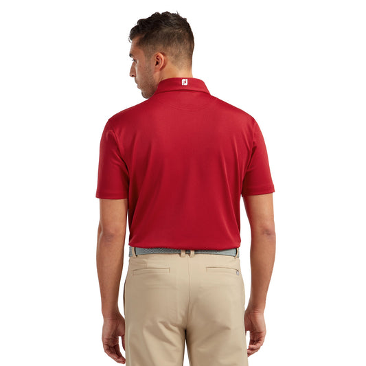 Stretch Pique Solid Golf Shirt