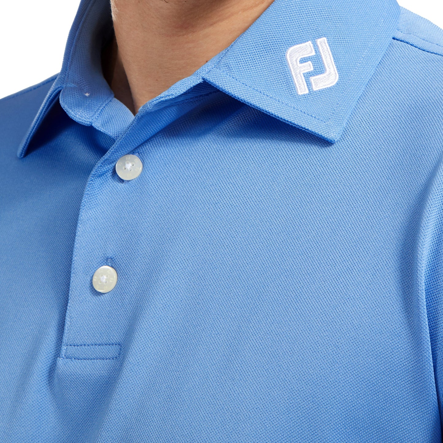 Stretch Pique Solid Golf Shirt