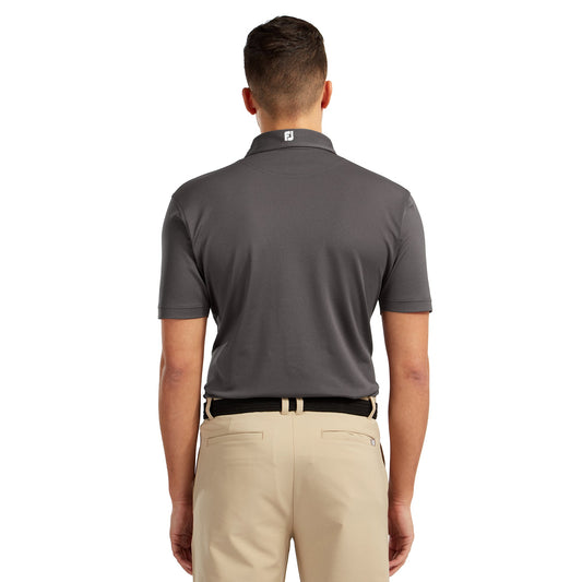 Stretch Pique Solid Golf Shirt