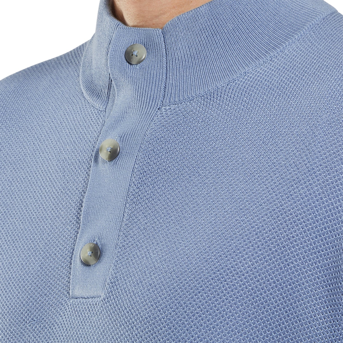 Dri Release Button Placket Sweater