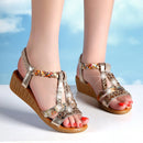 e??£¤Last Day Promotion 50% OFF - Women's New Summer Rhinestone Open Toe Orthopaedic Sandals