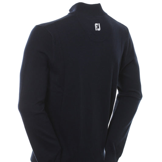 Wool Blend 1/2 Zip Sweater