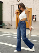 HDLTE Women Wide Leg Jeans High Waist Baggy Jeans Loose Boyfriend Jeans Denim Pants Y2K