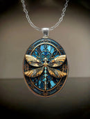 Boho Dragonfly Pendant Necklace