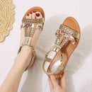 e??£¤Last Day Promotion 50% OFF - Women's New Summer Rhinestone Open Toe Orthopaedic Sandals