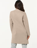 ANRABESS Cardigan Sweater for Women Casual 2023 Fall Winter Fashion Coat Long Sleeve Open Front Knit Coatigan Clothes