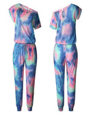 ANRABESS Casual Off Shoulder Elastic Waist Stretchy Long Romper Jumpsuit