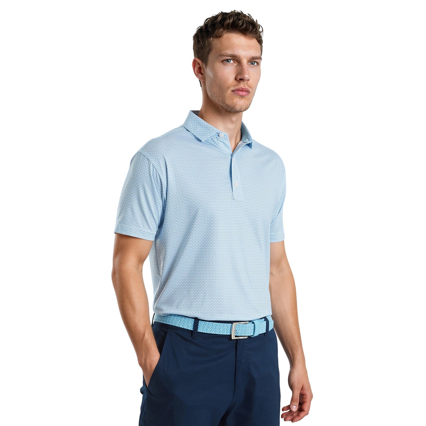 Nautical Flag Print Lisle Shirt