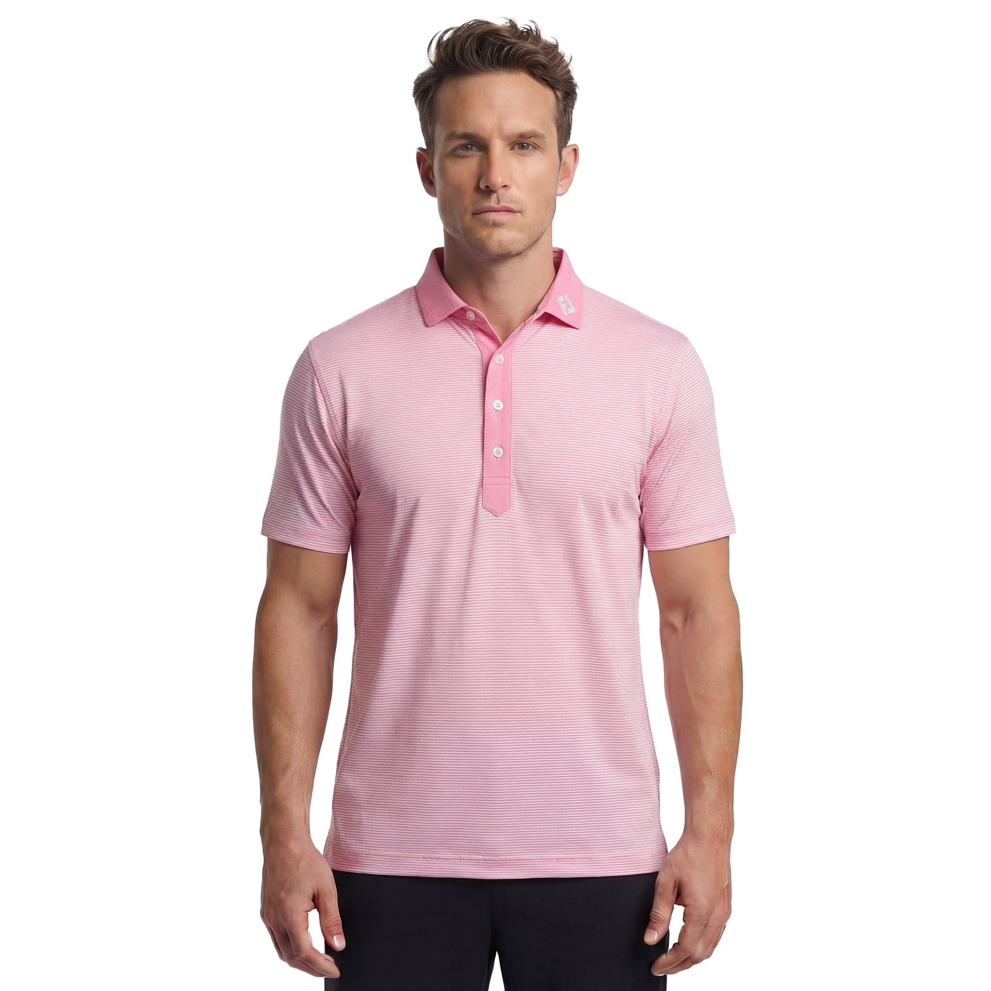 Feeder Stripe Pique Golf Shirt