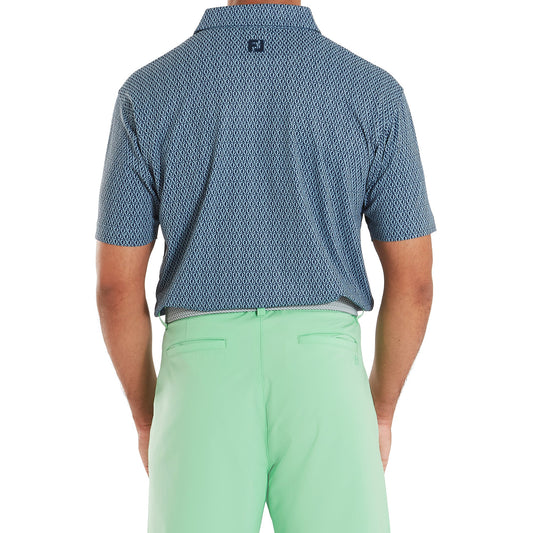 Modernist Geo Pique Golf Shirt