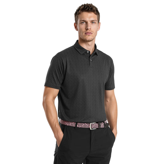Modernist Geo Pique Golf Shirt