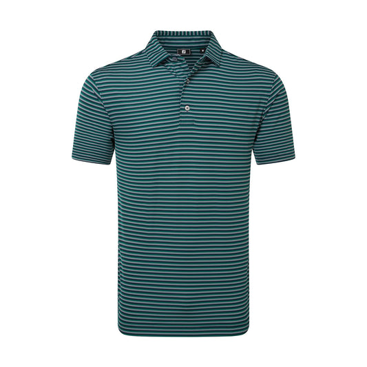 Shadow Stripe Lisle Golf Shirt