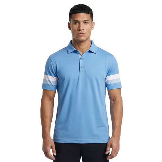 Sleeve Stripe Pique Golf Shirt