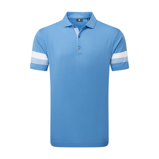 Sleeve Stripe Pique Golf Shirt
