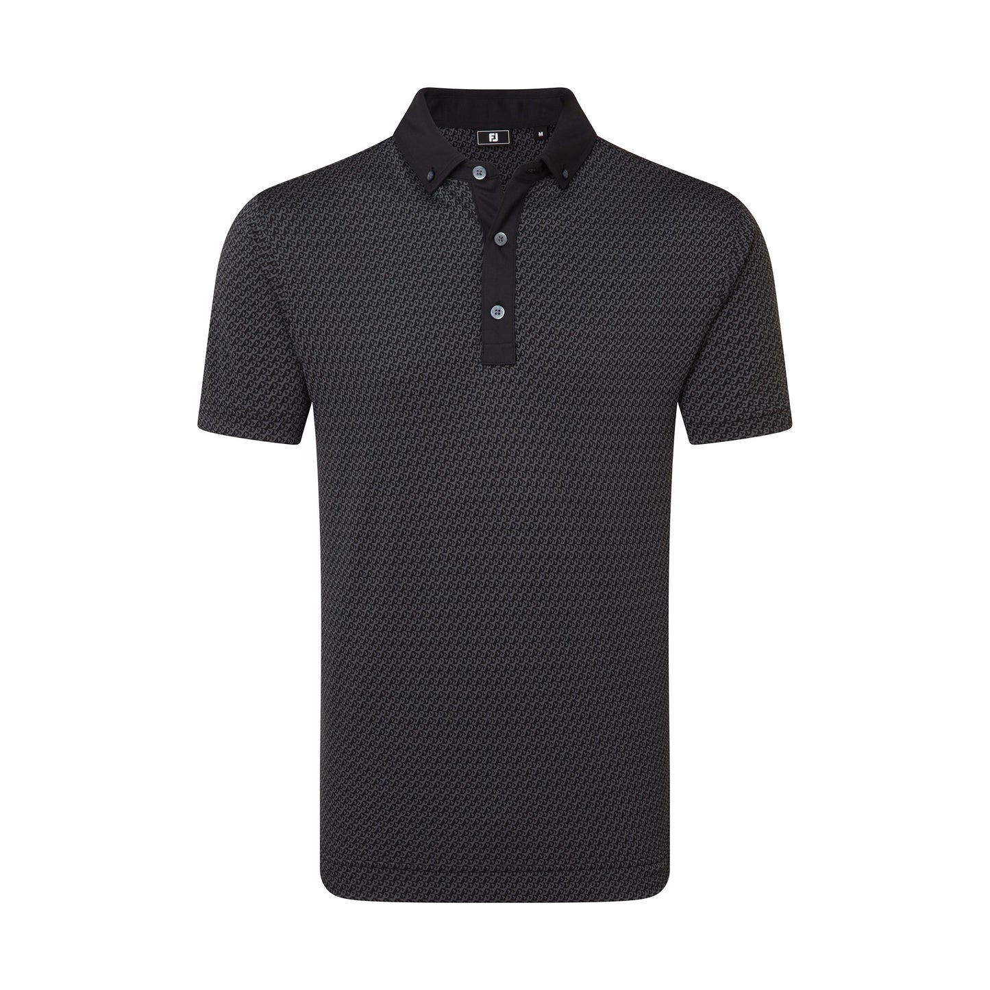 Star Geo Jacquard Golf Shirt