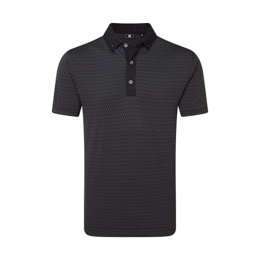 Star Geo Jacquard Golf Shirt