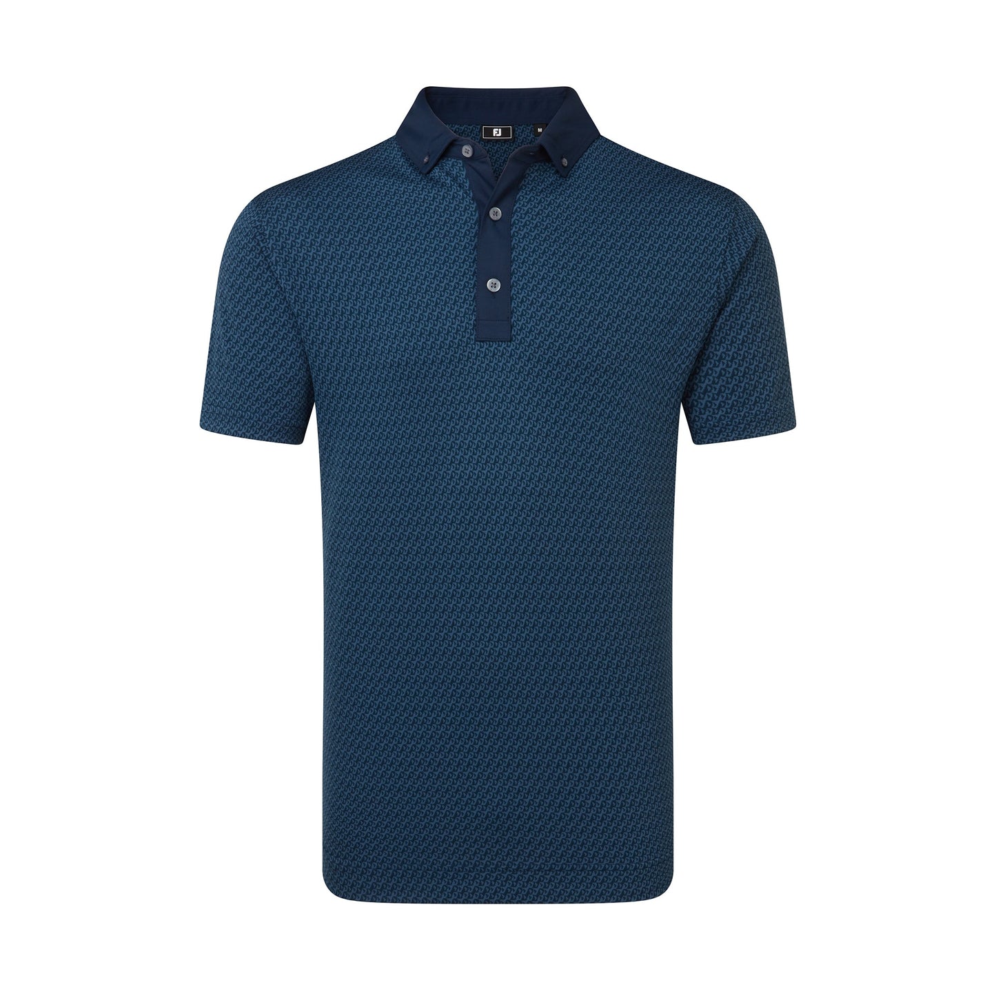 Star Geo Jacquard Golf Shirt