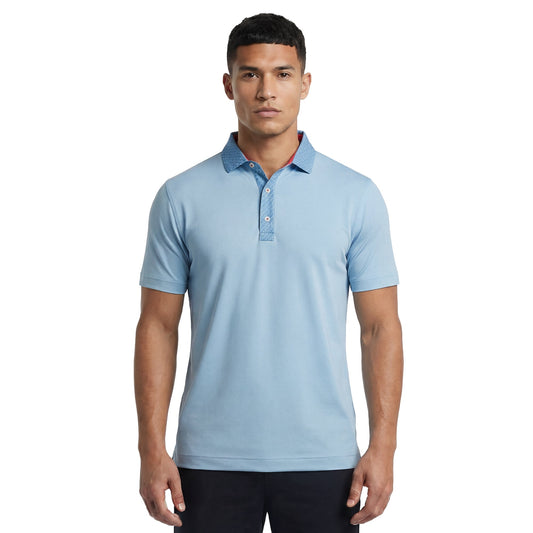 Star Geo Trim Pique Golf Shirt