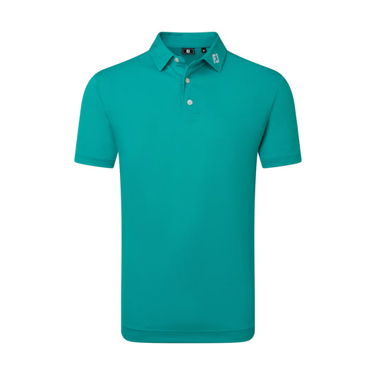 Stretch Pique Solid Golf Shirt