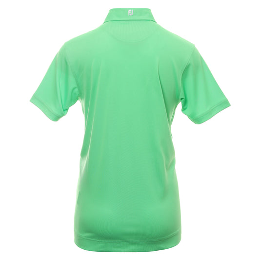 Stretch Pique Solid Golf Shirt