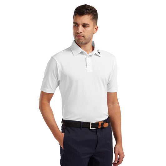 Stretch Pique Solid Golf Shirt