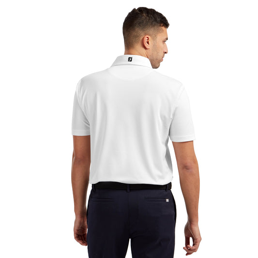 Stretch Pique Solid Golf Shirt