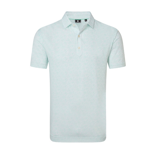Wingtip Floral Lisle Golf Shirt