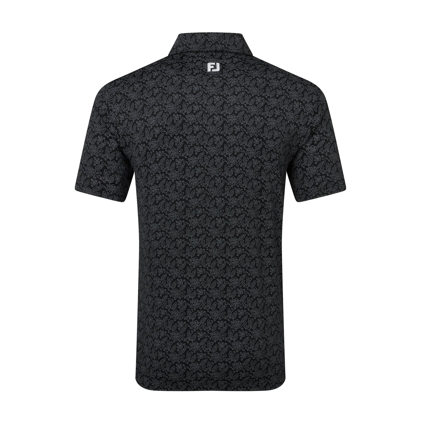 Wingtip Floral Lisle Golf Shirt