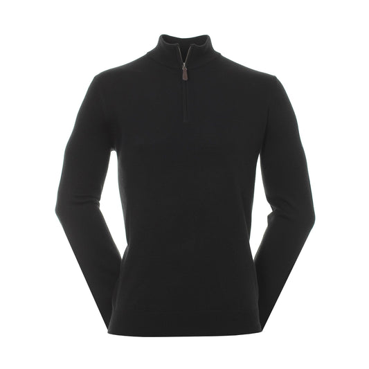 Wool Blend 1/2 Zip Sweater